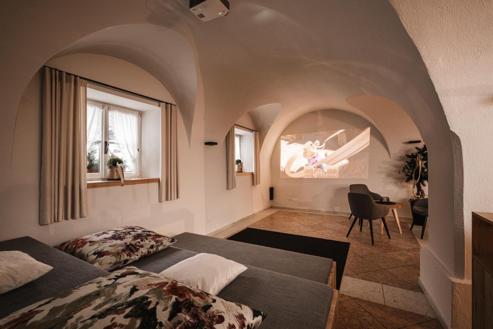 Hotel Lener Campo di Trens Bagian luar foto